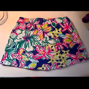 Lilly Pulitzer Madison Skort S NWOT Blue Casa Azul